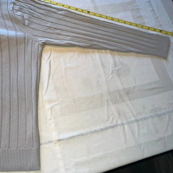 Men's Cream Sweater by Alfani - Picture 7 of 8
